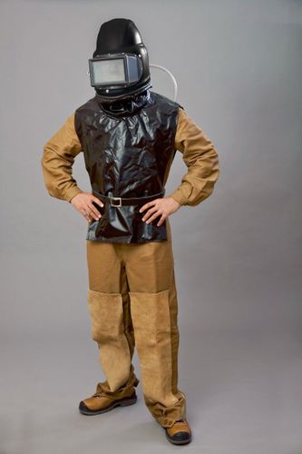 Capacete de tarefas de jateamento de areia - C4-PLUS - EKASTU Safety - EN 397 / com grelha de proteção / com protetor facial
