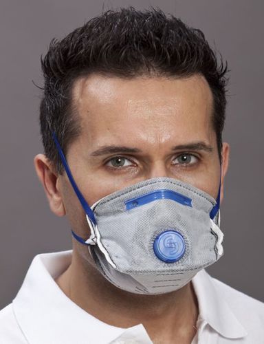 Máscara de proteção descartável - EKASTU Safety - PFF2 / de carvão ativado / filtrante