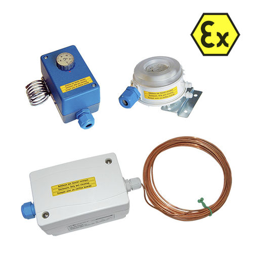 Sensor de pressão diferencial - ExSens - Rotork Schischek - ATEX / com sensor de temperatura / passivo