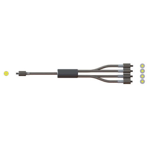 Cabo divisor de fibra óptica - FC4-UVIR200-2	 - Avantes - 5 derivações / flexível