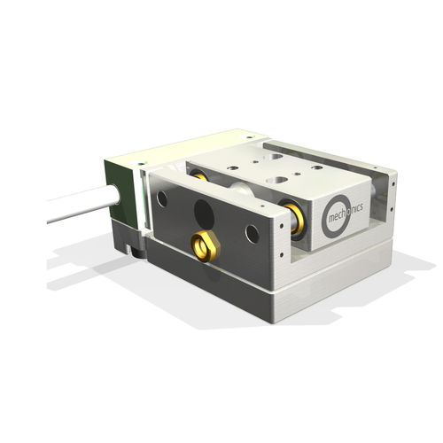Mesa de coordenadas linear - MS30 - mechOnics ag - motorizada / multieixos / compatível com vácuo