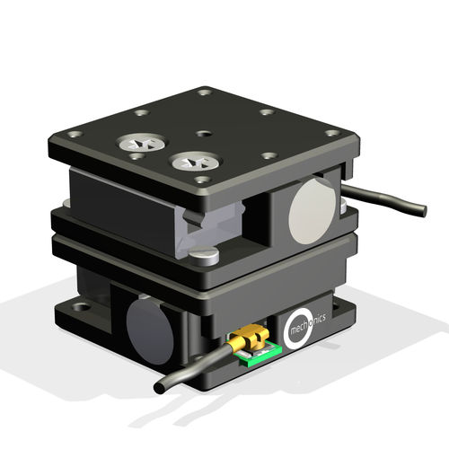 Mesa de coordenadas XY - MS15 - mechOnics ag - de translação / piezoelétrica / de 2 eixos