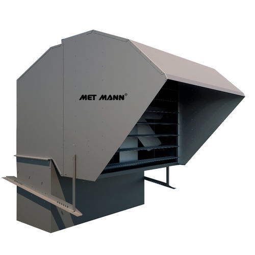 Ventilador de telhado - HELIX BOX MANN - MET MANN - de alta vazão / axial / de exaustão