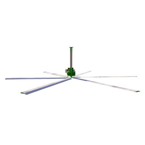 Ventilador de teto - MEGA AXIAL BR series - MET MANN - axial / de circulação de ar / com motor elétrico