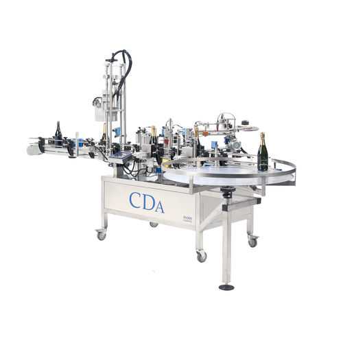Rotuladora automática - R1000 Foils - CDA - para garrafas / para aplicação lateral / para a indústria do vinho