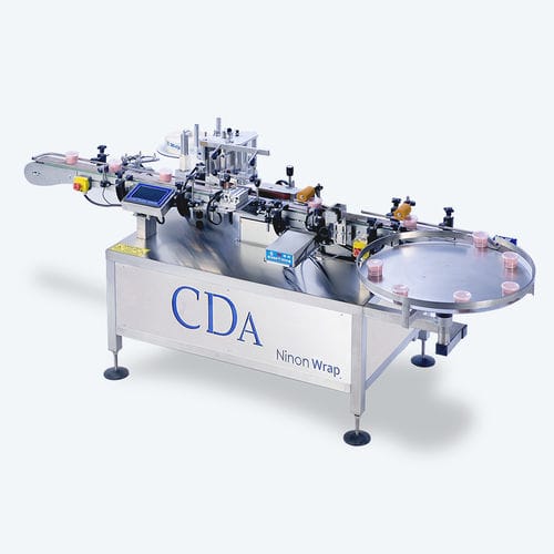 Rotuladora automática - Ninon Wrap - CDA - para produtos químicos / para garrafas / para aplicação lateral