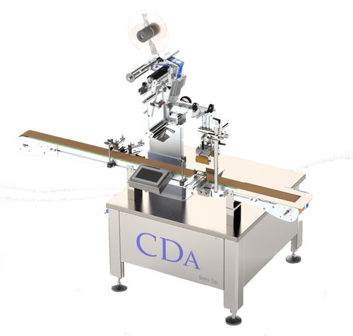 Rotuladora automática - Solo Up - CDA - para garrafas / de retorta / para baldes