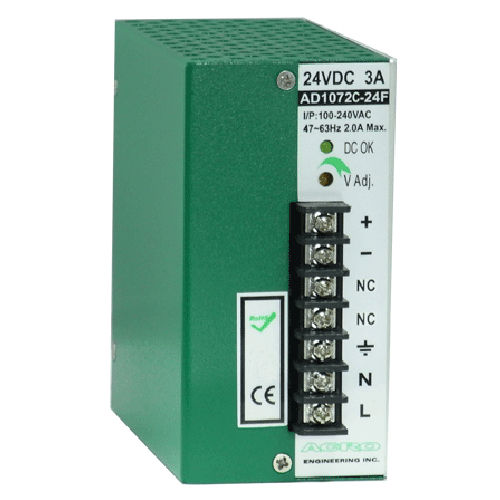Carregador de bateria para veículo elétrico - AD1072CF series - Acro Engineering inc. - para trilho DIN / de chumbo-ácido / inteligente