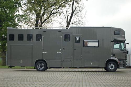 Caminhão de transporte - EQUIPE S series - Böckmann - para cavalos / com 2 eixos