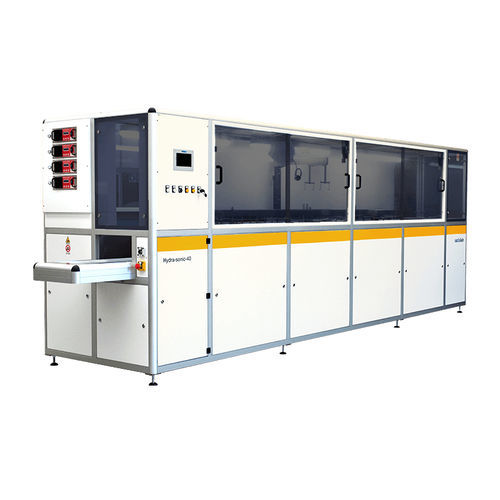 Túnel de limpeza ultrassônico - Hydra-sonic-40 - Satisloh - automático / de processo / compacto