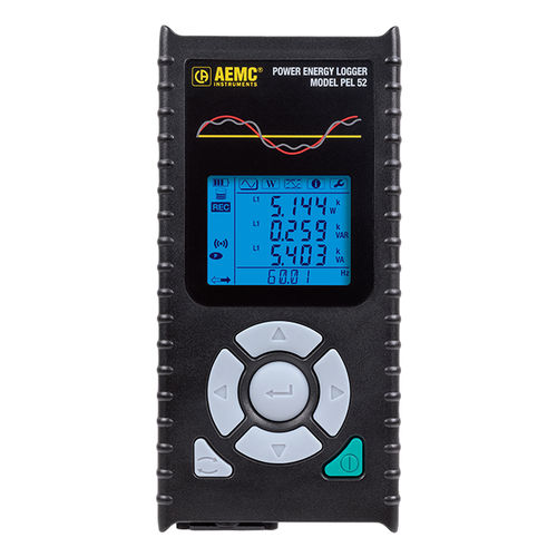 Registrador de dados de potência - PEL 52 - AEMC Instruments - de energia / Wi-Fi / com display LCD