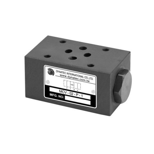 Válvula de retenção de esfera - MCV series  - Dynatec International Co., Ltd. - compacta / modular