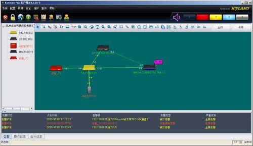 Software de gestão e configuração de rede - Kyvision - Kyland Technology Co.,Ltd. - de interface / de desenvolvimento / OPC