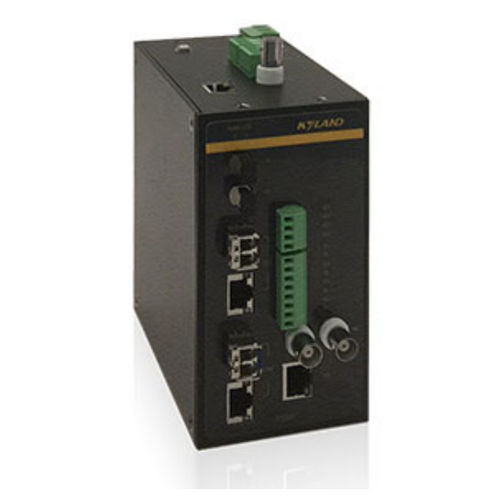 Conversor de sinal - PTC2000 - Kyland Technology Co.,Ltd. - PTP / Ethernet / para calha DIN
