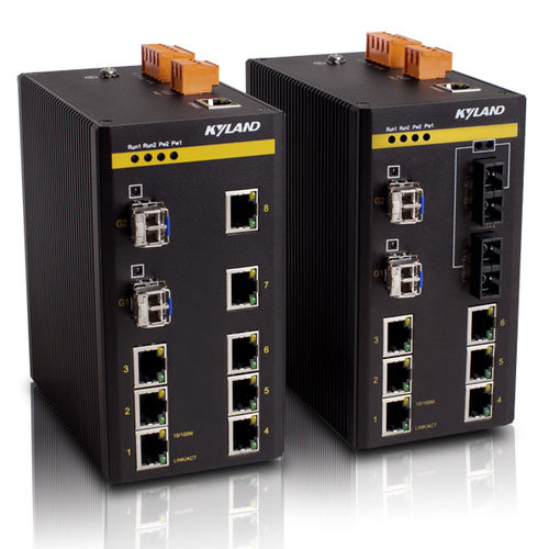 Switch de rede gerenciável - SICOM3000 - Kyland Technology Co.,Ltd. - 10 portas / 10/100BaseT(X) / Gigabit