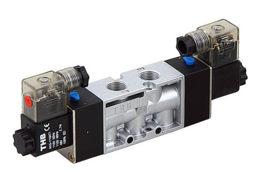 Válvula direcional pneumática de 5/2 vias - NA303 (E2) - Hui Bao Enterprise