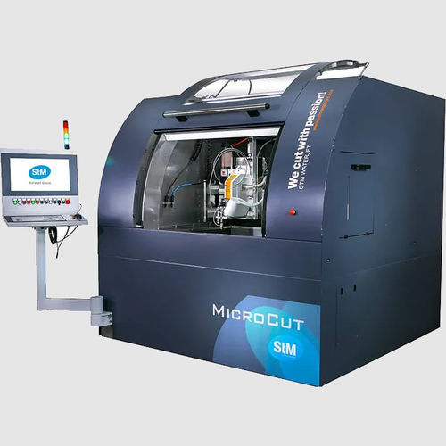 Máquina de corte a jato de água - MicroCut series - STM Waterjet Group - para metais / para plásticos / para tecidos