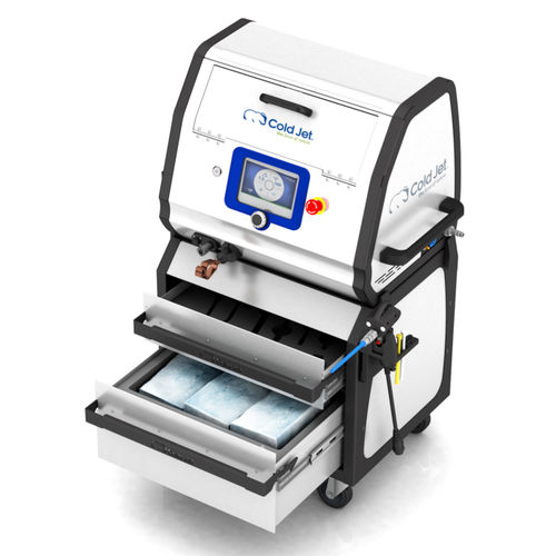 Máquina de limpeza criogênica manual - i³ MicroClean® 2  - Cold Jet - para uma mangueira / para a indústria alimentícia / para o setor médico