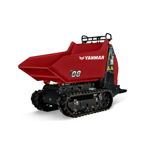 Minidumper de esteiras - C08-A - YANMAR COMPACT EQUIPMENT EMEA S.A.S. - a diesel / com sistema de descarga frontal / autocarregável