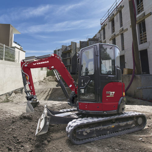 Miniescavadeira - ViO57-6B - YANMAR COMPACT EQUIPMENT EMEA S.A.S. - de esteiras / a diesel / para construção civil