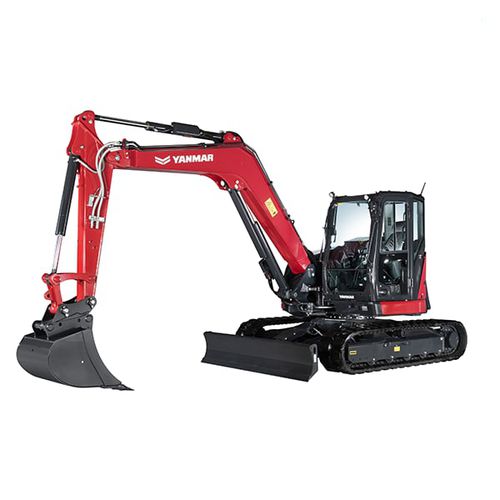 Escavadeira de médio porte - SV86-7 - YANMAR COMPACT EQUIPMENT EMEA S.A.S. - de esteiras / a diesel / compacta
