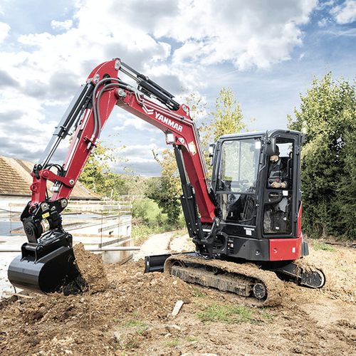 Miniescavadeira - ViO38-7 - YANMAR COMPACT EQUIPMENT EMEA S.A.S. - de esteiras / a diesel / compacta