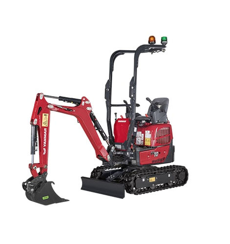 Miniescavadeira - SV10 - YANMAR COMPACT EQUIPMENT EMEA S.A.S. - de esteiras / Tier 4 Final / a diesel