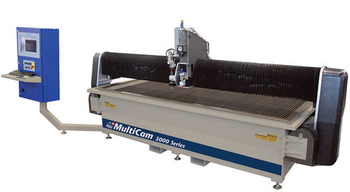 Máquina de corte a jato de água - 3000 series - Multicam Inc. - para alumínio / para aço / para aço inoxidável