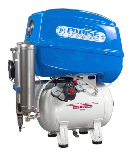 Compressor de ar - P30 OF2P-PREBox-CC - Parise Compressori - estacionário / sem óleo / para aplicações odontológicas