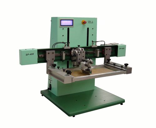 Máquina de serigrafia automática - SP-400 - ST Drucksysteme - em cores / para superfícies planas