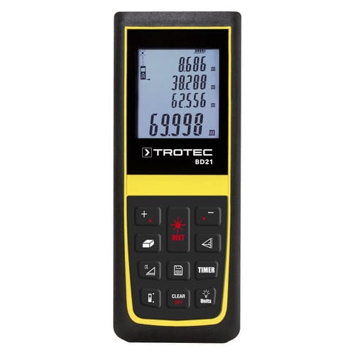 Medidor de distância a laser - BD21 - Trotec GmbH - portátil / com cálculo automático de volume