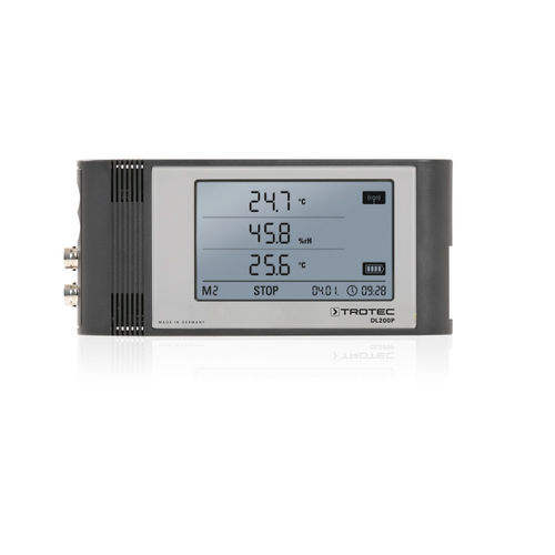 Registrador de dados de temperatura - DL200P - Trotec GmbH - USB / com display / programável