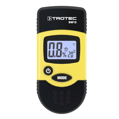Higrômetro para madeira - BM12 - Trotec GmbH - de pinos / com visor digital / portátil de mão