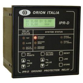 Relé de proteção de corrente - IPR-D - Orion Italia - para gerador / para trilho DIN / para montagem em painel