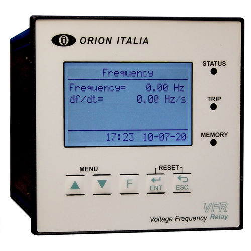 Relé de proteção de frequência - VFR-100X - Orion Italia - de tensão / 4 NA / trifásico