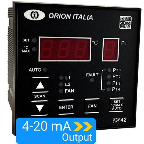 Controlador de temperatura digital - TR42AD - Orion Italia - programável / para transformador / para montagem em painel