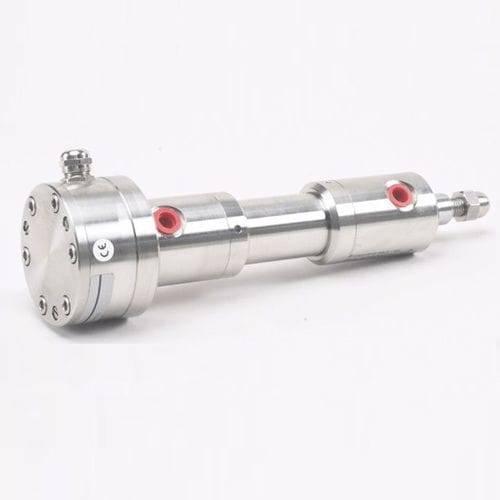 Cilindro com sensor de posição integrado - SSH Stainless - hidráulico / de pistão / de dupla ação