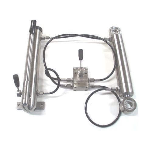 Bomba hidráulica de pistão - HPA-D-LH series - SSH Stainless - manual / em aço inoxidável