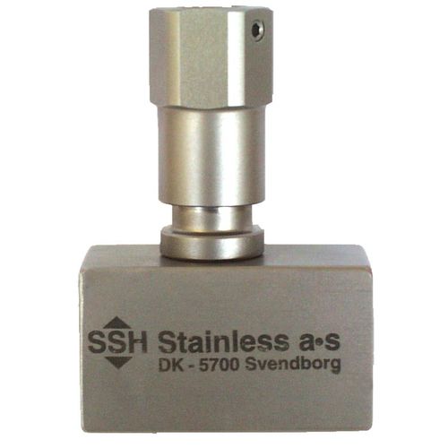 Limitador de fluxo unidirecional - FR1-06-KD - SSH Stainless - com válvula de retenção