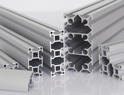 Perfil em alumínio - PG30 - Modular Assembly Technology - ranhurado / para transportador