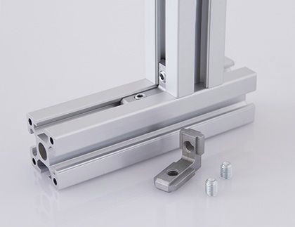 Suporte angular para perfis de alumínio - 3.41 series - Modular Assembly Technology - interno