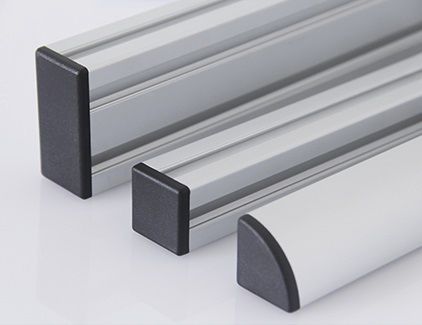 Tampa de acabamento sem rosca - 4.1x series - Modular Assembly Technology - retangular / quadrada / em ABS