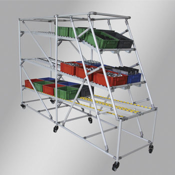 Perfil em alumínio - TFS.D28 series - Modular Assembly Technology - tubular / para recipientes de armazenagem / para móvel com prateleiras