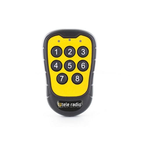 Rádio controle remoto - PN-T7-14 / 100-001-225-09 - Tele Radio - com botões / industrial / para caminhão
