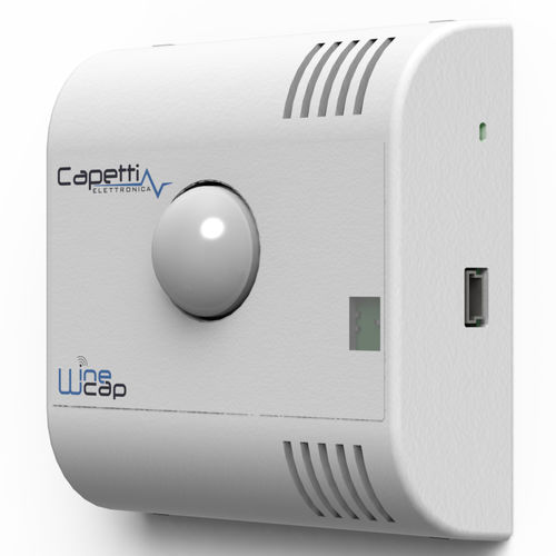 Registrador de dados de intensidade luminosa - WSD00LP - Capetti Elettronica - de movimento / sem fio / USB