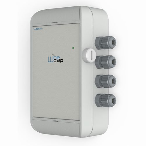 Registrador de dados para sensores de fio vibrante - WSD12-4VW - Capetti Elettronica - de temperatura / sem fio / sem tela