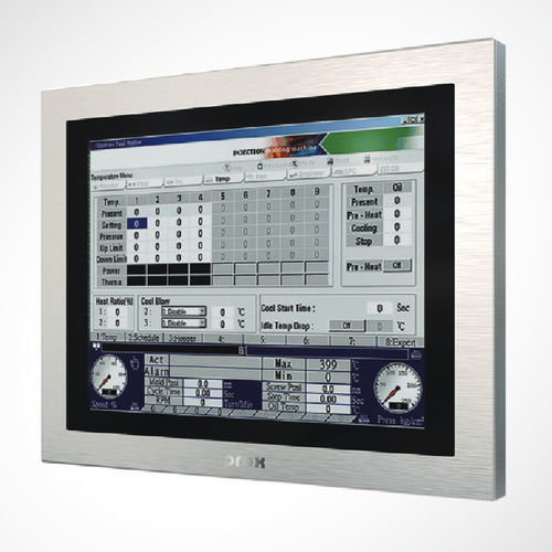 Painel Pc Tft Lcd Sg S Protech Systems Com Retroilumina O Led Com Tela Sens Vel Ao