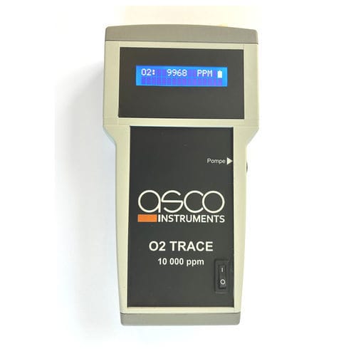 Detector de vestígios - O2TRACE_P - Asco instruments - de oxigênio / O2 / digital