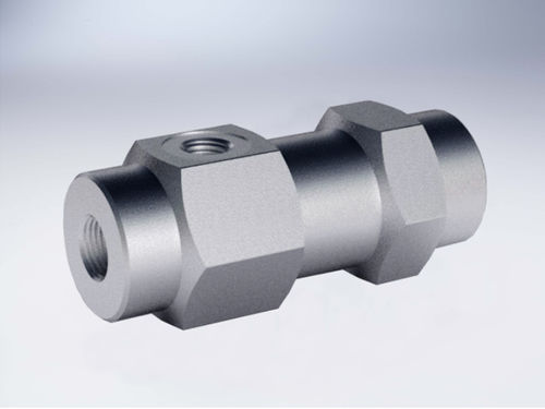 Válvula de retenção de esfera - Ningbo Hoyea Machinery Manufacture - para óleo / com rosca / em linha