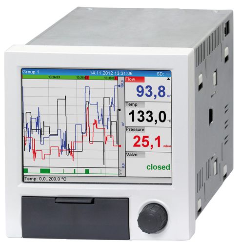 Registrador sem papel - REGICONT RCE-300 - ACS Control-System GmbH - de temperatura / de 4 canais / de 8 canais
